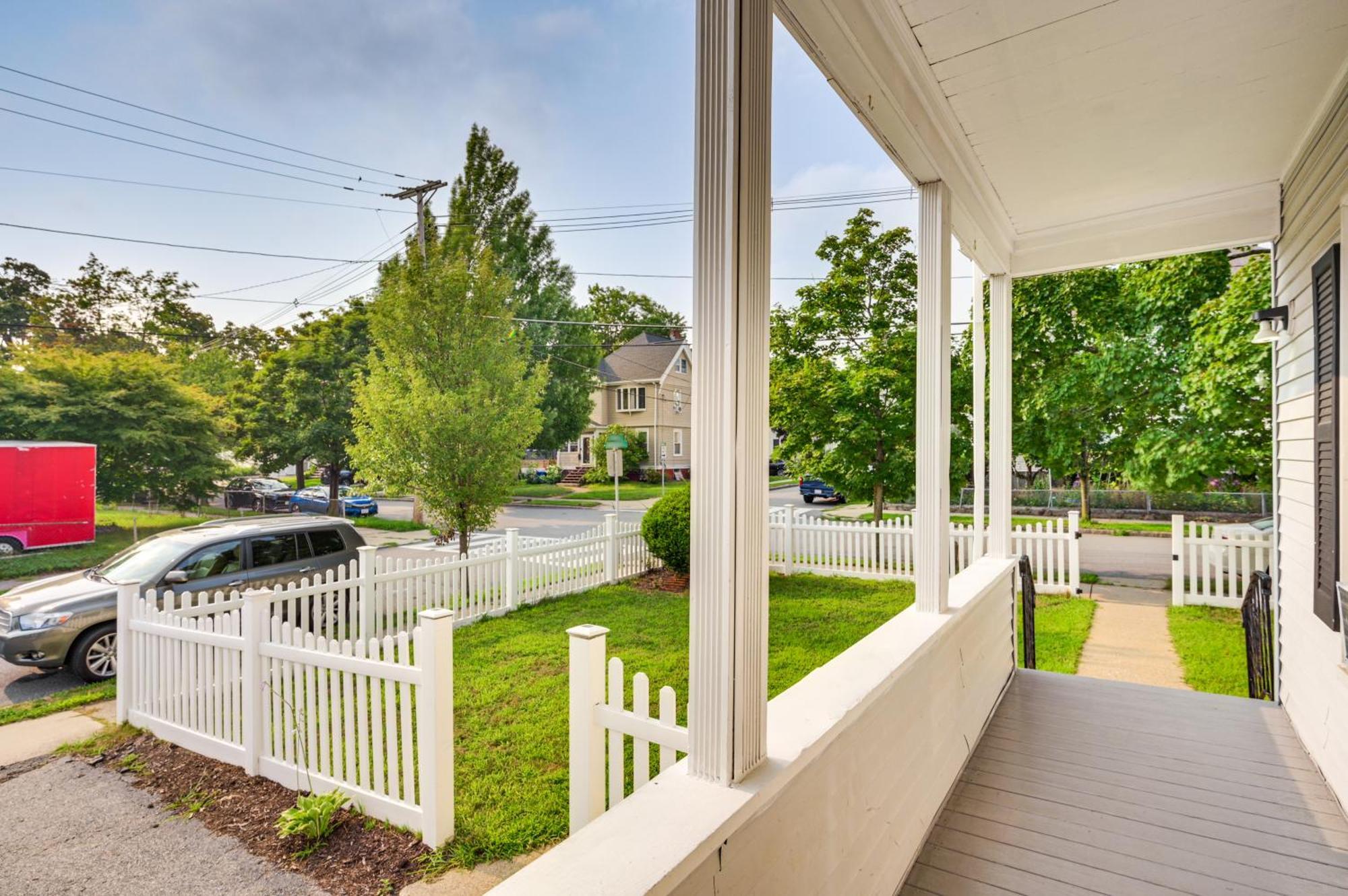 9 Mi To Dtwn Boston Cozy Malden Apartment Exteriör bild